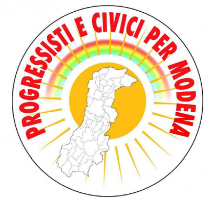 Logo Progressisti e Civici per Modena