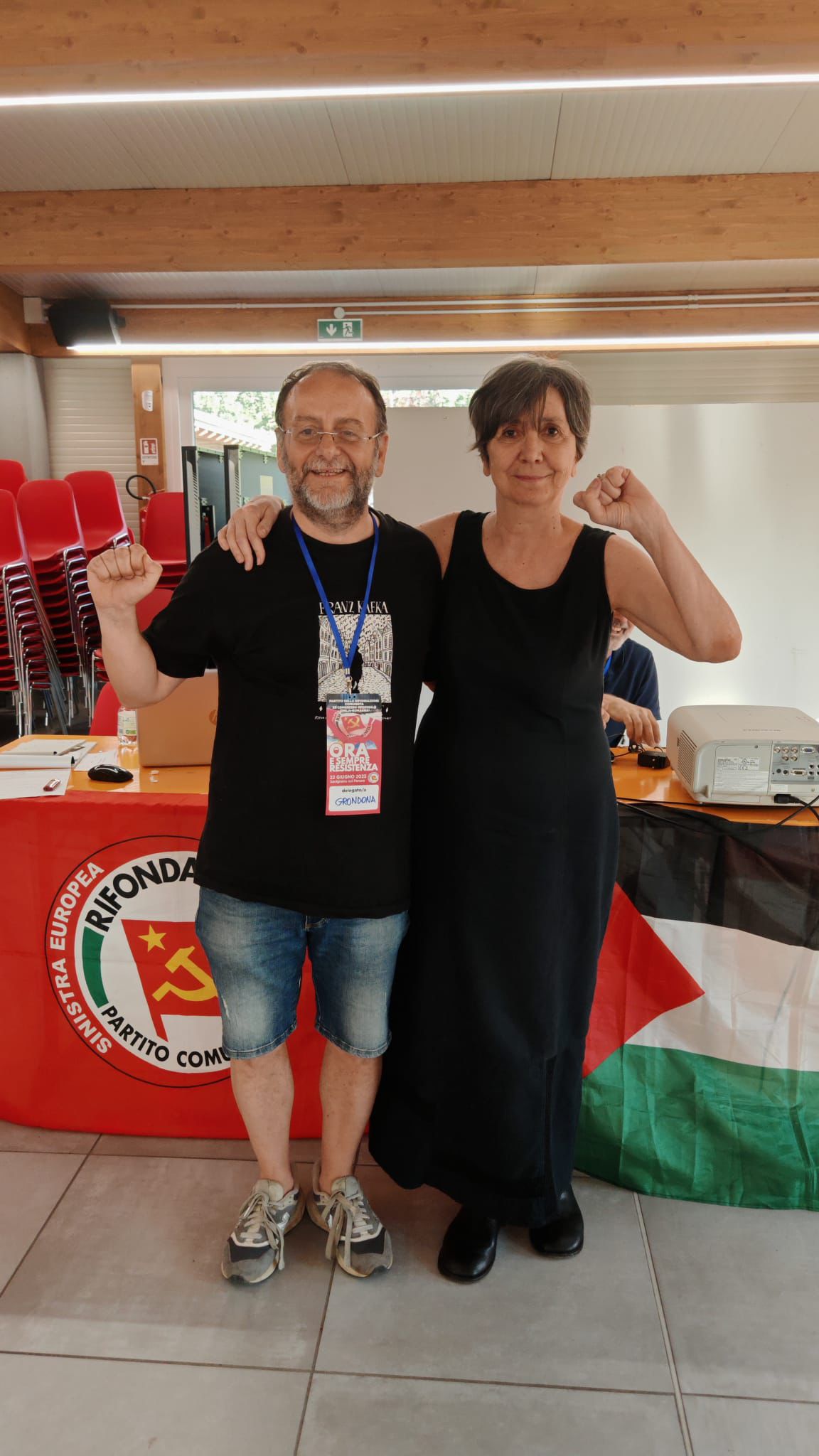 Eliana Ferrari e Stefano Grondona nuovi co-segretari regionali di Rifondazione Comunista Emilia-Romagna