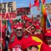Rifondazione Comunista con i metalmeccanici in corteo in tangenziale a Bologna