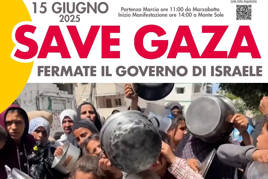 Rifondazione Comunista alla marcia da Marzabotto a Monte Sole contro il genocidio del popolo Palestinese