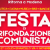 Festa di Rifondazione Comunista a Modena